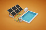 Kit panneau solaire pour pompe piscine : peut-on aussi alimenter un portail ?