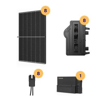 Kit Solaire 3560Wc Autoconsommation Enphase