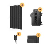 Kit Solaire 3560WC Autoconsommation Enphase Triphasé