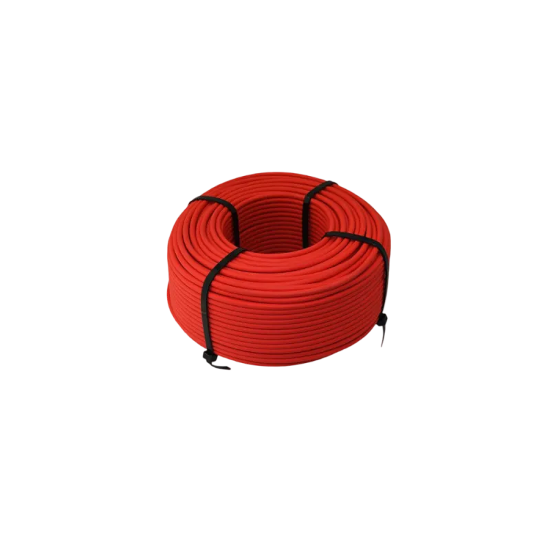 Câble Solaire Photovoltaïque 6mm² Rouge - 100m