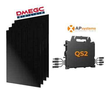 Kit solaire 2000 Wc - Dmegc - APSystems QS2
