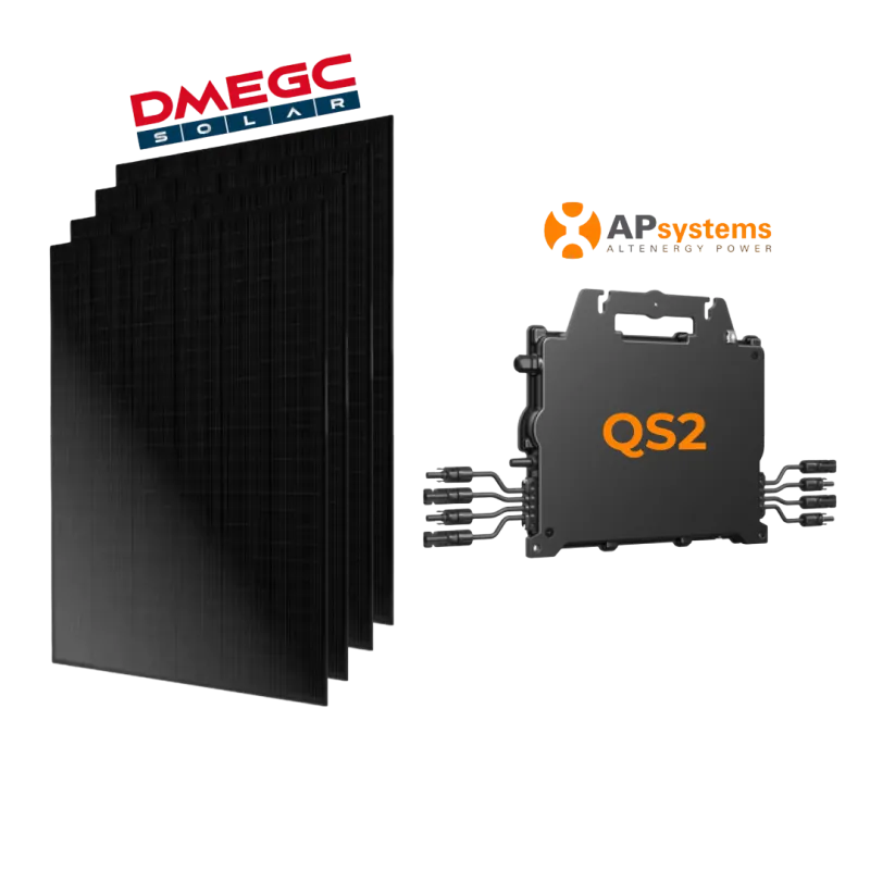 Kit solaire 2000 Wc - Dmegc - APSystems QS2