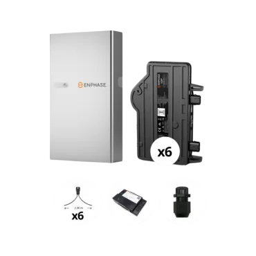 Enphase - Pack Monophasé micro-onduleurs 3 kVA + 1 Batterie - 5 kWh