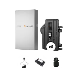 Enphase - Pack Monophasé micro-onduleurs 3 kVA + 1 Batterie - 5 kWh