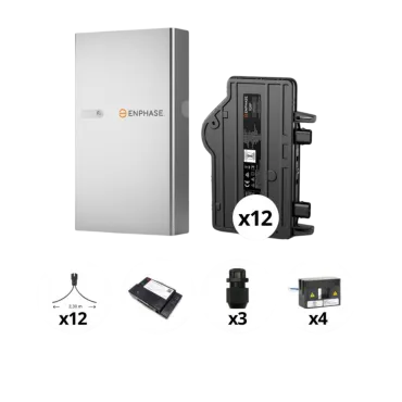 Enphase - Pack Triphasé micro-onduleurs 6 kVA + 1 Batterie - 5 kWh
