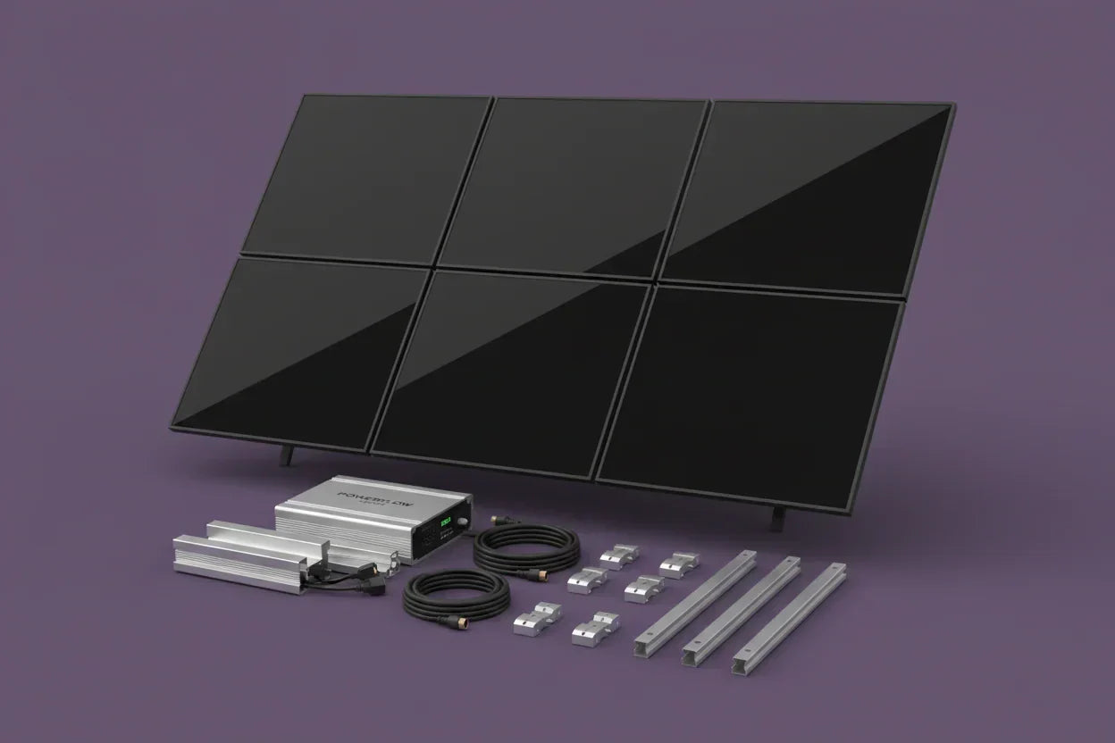 ensemble kit solaire mon shopping solaire Montpellier 34