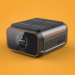 batterie-solaire-zendure-sur-un-fond-commercial-orange - Mon shopping solaire - Montpellier