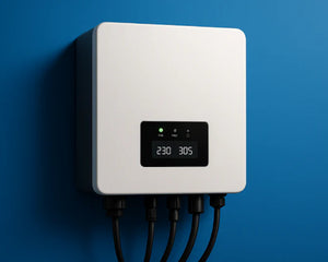 onduleur-solaire-sur-fond-bleu-commercial - Mon shopping solaire - Montpellier