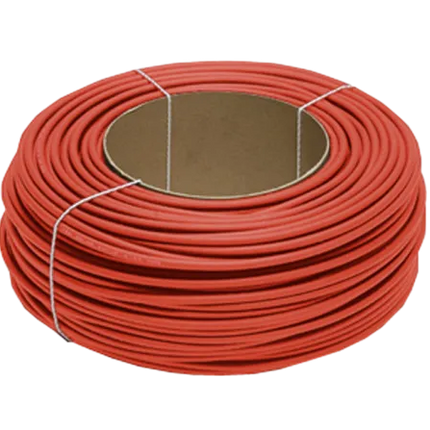 Câble solaire photovoltaïque 4mm² Rouge - 100m