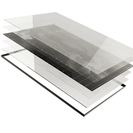 Dualsun - Panneau solaire 425 Wc Half-cut Glass-Glass TopCon