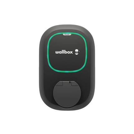 Wallbox - Borne de recharge Pulsa Plus Socket 7.4 kW - 22 kW Noire