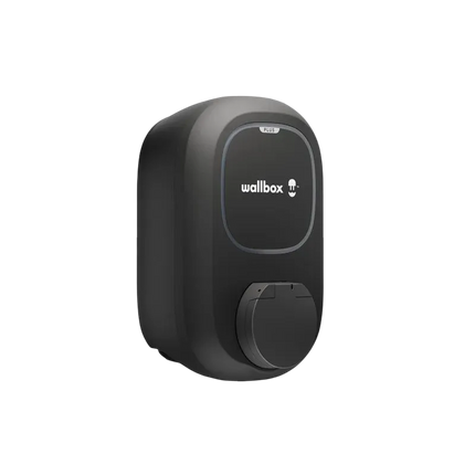 Wallbox - Borne de recharge Pulsa Plus Socket 7.4 kW - 22 kW Noire