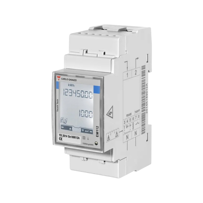 Wallbox - Compteur EM112 MID Monophasé - 100A