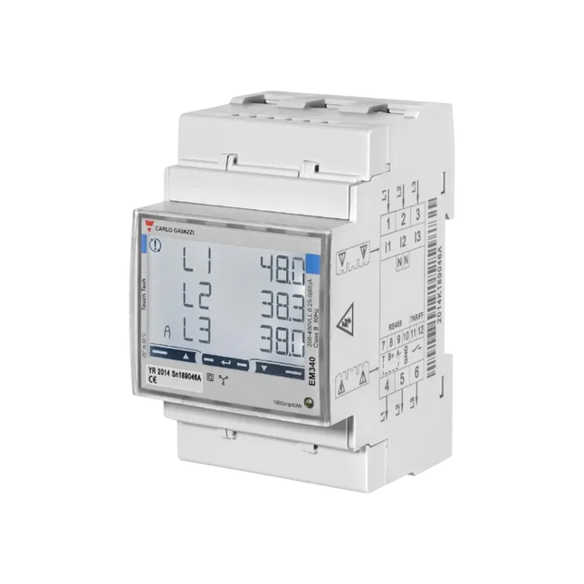 Wallbox - Compteur d'énergie Triphasé - 65A