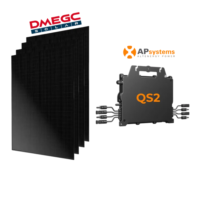Kit solaire 2000 Wc - DMEGC - APSYSTEMS QS2