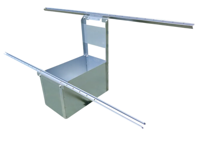 ESS - Support au sol lestable - 2 panneaux solaires