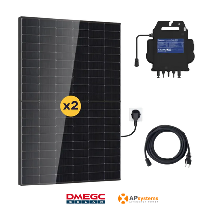Kit solaire Plug and Play 1000 Wc - DMEGC - APSYSTEMS