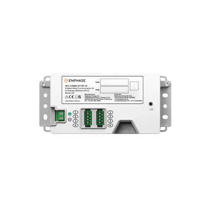 Enphase – Kit de communication Comms pour monitoring solaire (vue connectique) | Mon Shopping Solaire – Hérault