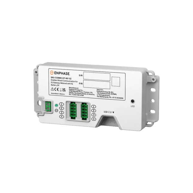 Enphase – Kit de communication Comms pour monitoring solaire (vue de face) | Mon Shopping Solaire – Montpellier