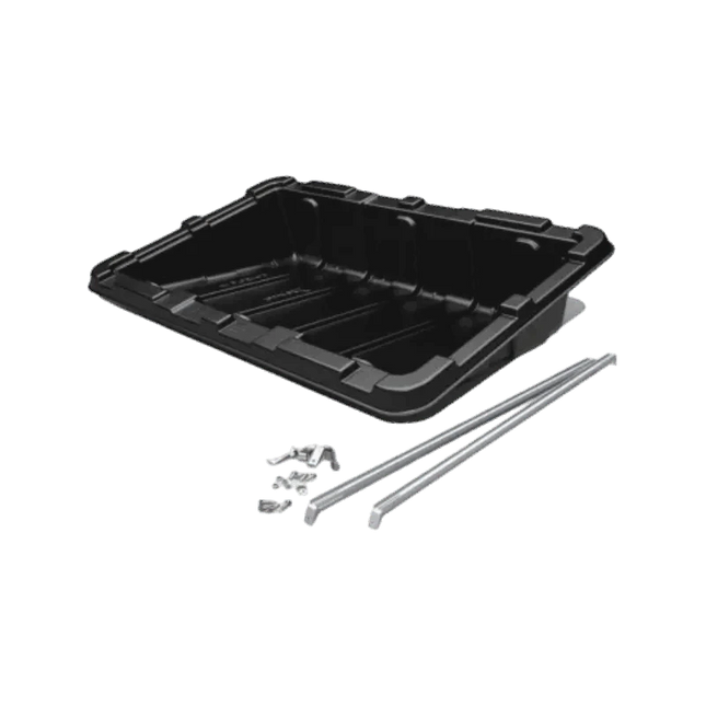 Renusol – Bac à lester Console+ (vue avec visserie / accessoires) | Mon Shopping Solaire – 34