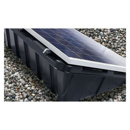 Renusol – Bac à lester Console+ (vue installée sur toiture) | Mon Shopping Solaire – Hérault