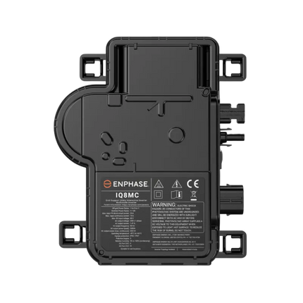 SunPower – Micro-onduleur Enphase IQ8MC prémonté SunPower (détail arrière) | Mon Shopping Solaire – Hérault