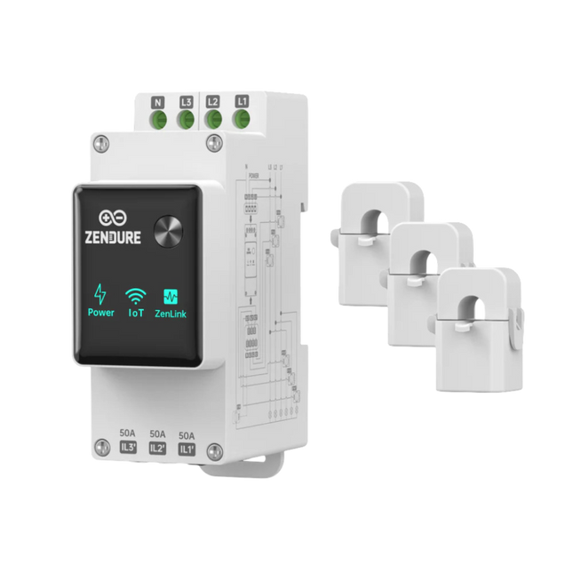 Zendure - Smart Meter + 3 tores CT