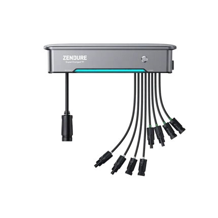 Zendure – Onduleur chargeur Hyper 2000 (vue de face avec faisceau de câbles) | Mon Shopping Solaire – Montpellier