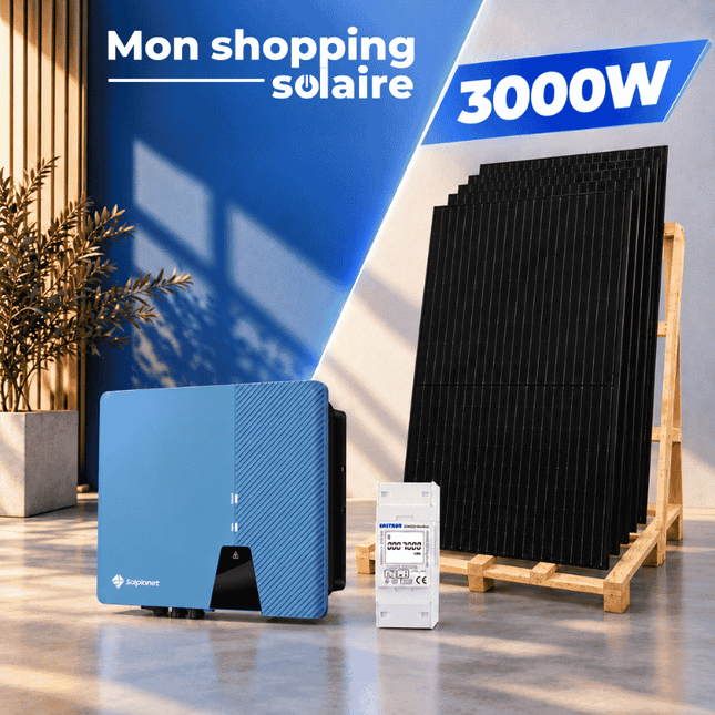 Kit solaire autoconsommation solplanet 3 000 Wc
