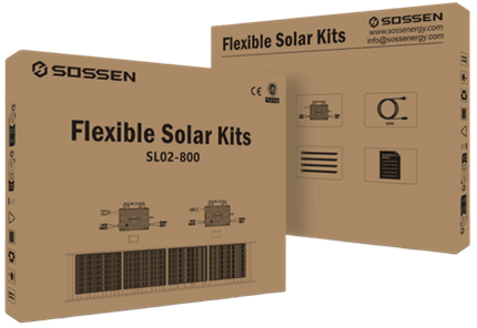 Sossen - Kit solaire Plug & Play flexible 800 W
