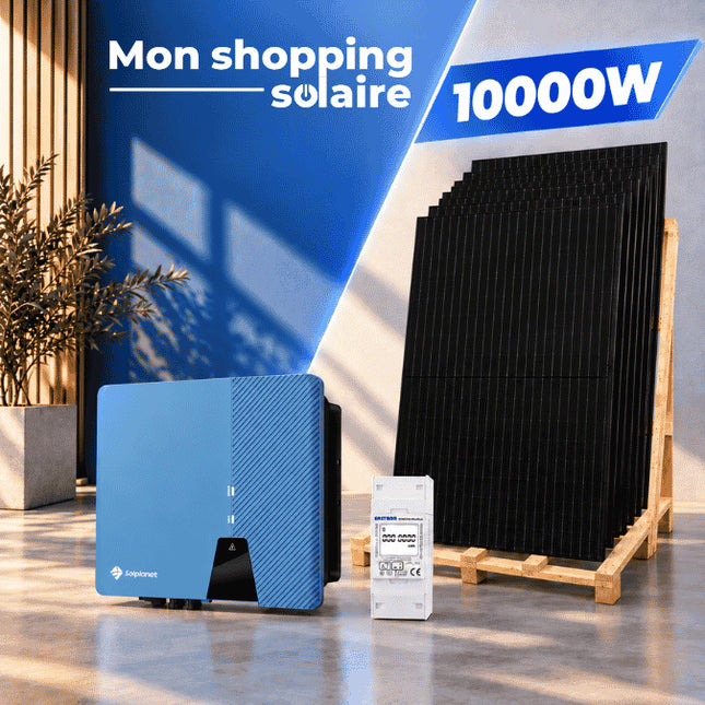 Kit solaire autoconsommation solplanet 10000 Wc