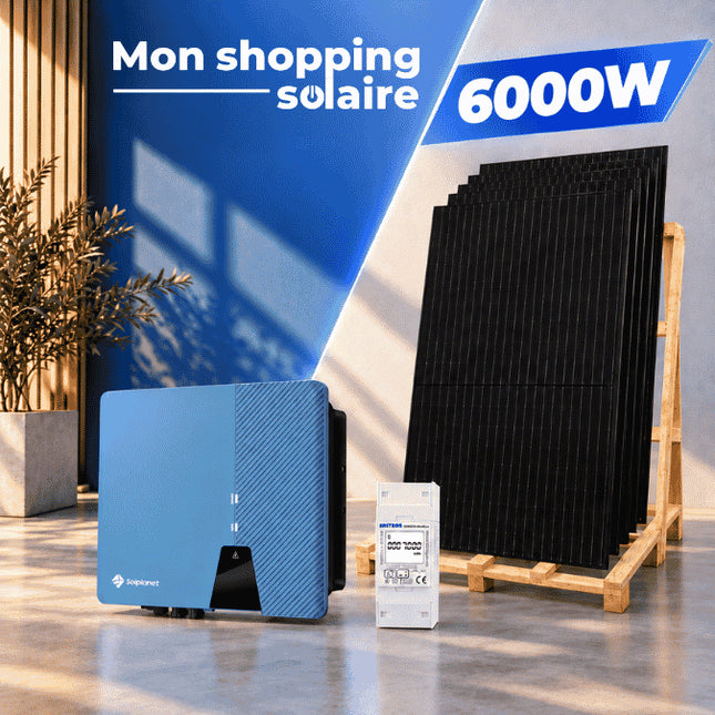 Kit solaire autoconsommation solplanet 6000 Wc
