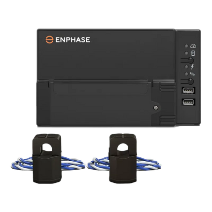 Passerelle de communication Enphase Envoy-S Metered avec pinces de mesure pour suivi production et consommation photovoltaïque
