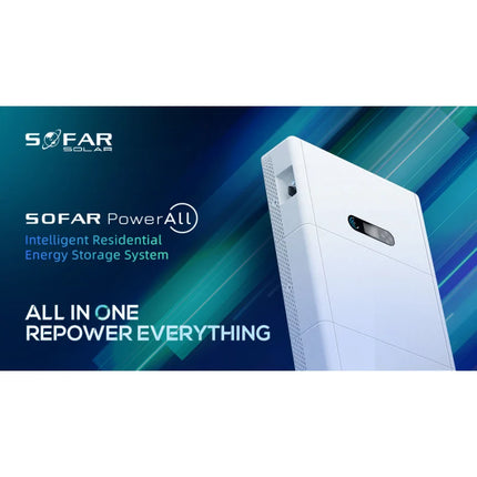 Batterie solaire SOFAR avec onduleur hybride – stockage évolutif 5,12 à 20,48 kWh